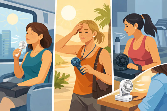 Best Small Fan for Hot Flashes on the Go