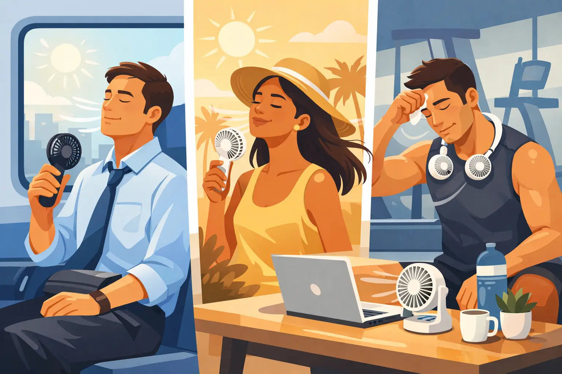 Does a Portable Fan Cool You? The Real Answer
